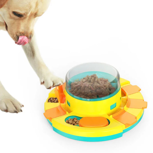 IQ Training & Mental Enrichment Treat Food Dispensing Slow Feeding