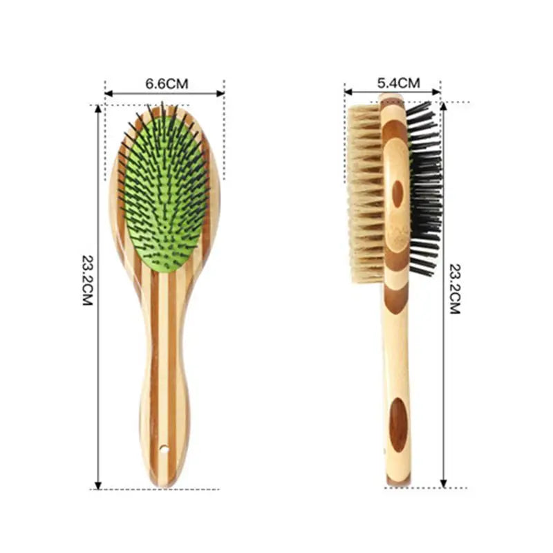 Load image into Gallery viewer, Sustainable Wood &amp; Stainless Steel Pet Grooming Set
