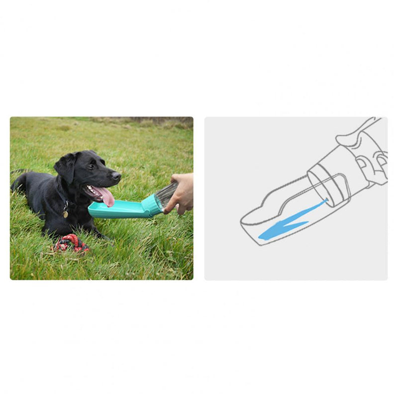 Load image into Gallery viewer, Portable Pet Water Bottle – Leakproof Dog &amp; Cat  | Foldable Bowl
