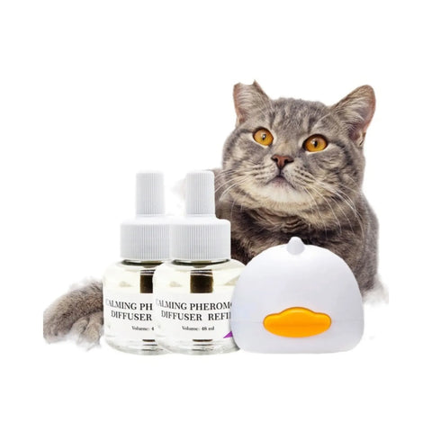 Pheromone Diffuser for Cats Refillable Calming Spray for Calm Relaxing