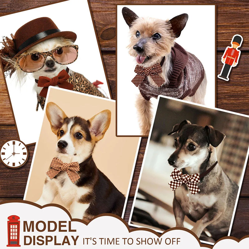 Load image into Gallery viewer, 50PCS Colorful Dog Bow Tie Set
